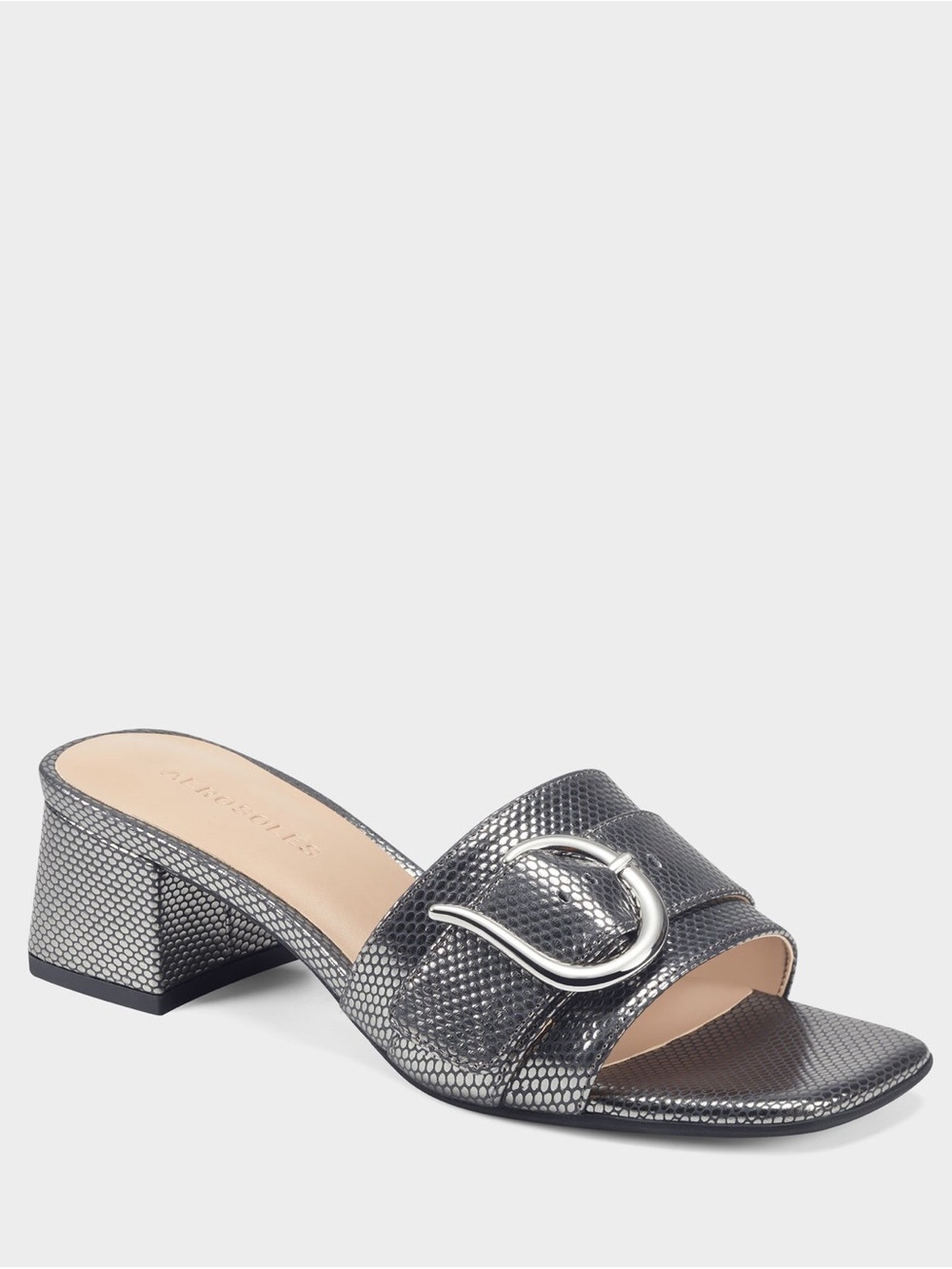 AEROSOLES Aerosoles Women’s Sandal In Silver Size 5.5M